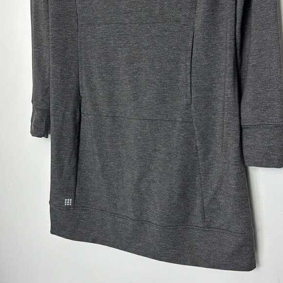 Title Nine Gray French Terry Guthrie Dress S - Picture 2 of 7